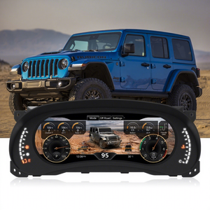 หน้าจอแสดงผล NaviHua ขนาด 12.3 นิ้ว ระบบ Linux สำหรับรถยนต์ Jeep Wrangler ปี 2011-2018 ชุดหน้าปัดดิจิตอล - Product Image 3