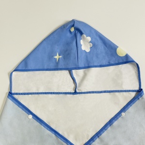 <span class=keywords><strong>Poncho</strong></span> de <span class=keywords><strong>Surf</strong></span> para Niños Listo para Enviar, Toalla de Microfibra Estampada con Cierre de Hebilla, Ligero y Compacto para Piscina, Vacaciones y Viajes - Product Image 2