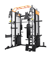 Station de musculation multifonctionnelle en métal pour la maison avec fonctions d'entraînement complètes pour un usage unisexe