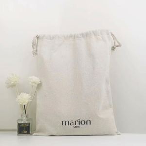 Sac cadeau en toile de coton en gros, sac à cordon en coton pour la promotion - Product Image 5