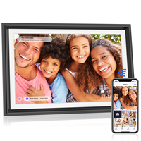 Gratis pesanan khusus 10 .1/15, 6 inci 1280*800 Android WiFi 1080P 16GB foto Digital dan bingkai Video Via Vphoto APP