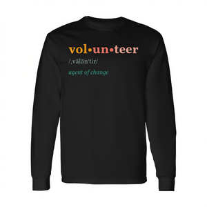 T-shirt à manches longues Volunteer Agent Of Change Definition - Product Image 2