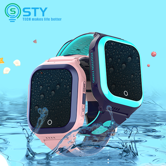 Smart Watch Kids GPS 4G DF70 LBS GPS WiFi Location IP67 Waterproof Video Call Security Fence SOS Smartwatch for Kids
