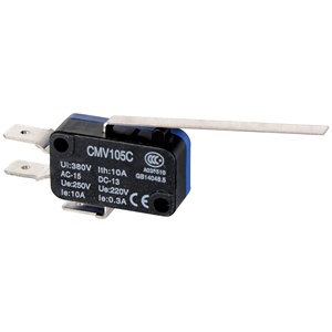 CNTD CMV104C Short Roller Lever Micro Limit <strong>Switch</strong> Micro <strong>Switch</strong> Black With Screw Terminals Miniature Snap Action <strong>Switch</strong> - Product Image 5