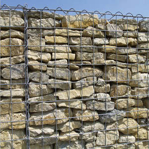 Kaynaklı Gabion istinat duvarları çelik hasır Gabion kutusu ve bahçe çit zarif taş kafes - Product Image 3
