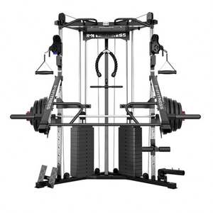 Nueva Máquina Smith Multifuncional de Acero Ecológica para Gimnasio, Venta al Por Mayor de Fábrica - Product Image 2