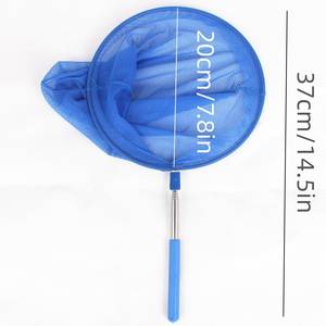 Mini épuisette en acier inoxydable pour enfants, pour attraper les insectes, les libellules, les poissons rouges et les poissons d'aquarium, colorée - Product Image 3