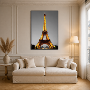 Peinture murale personnalisée 50x70, affiche d'art, avec cadre flottant, livraison directe - Product Image 4