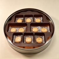 Plateau intérieur rond thermoformé multi-matériaux de qualité alimentaire, écologique et personnalisé, pour boîte cadeau de gâteau - Vente en gros