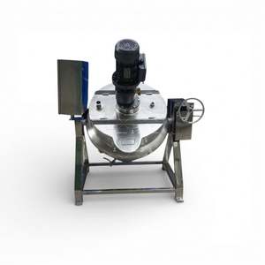 Wok de cuisson planétaire industriel automatique 100L-1000L à chauffage électrique ou à vapeur pour pâtes et caramels - Product Image 5