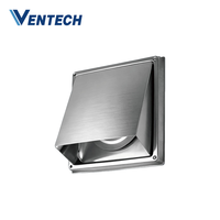 Ventech Volets de ventilation en acier inoxydable avec grille anti-oiseaux, diffuseur extérieur, volets de plafond pour systèmes CVC