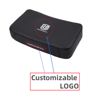 Al por mayor PUREGENERAL PB0401 Objetivo de patada curvo negro <span class=keywords><strong>iran</strong></span>í para entrenamiento, con logotipo personalizable, equipo de artes marciales para jóvenes y niños - Product Image 2