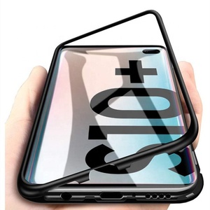 Uslion — coque magnétique pour téléphone portable, 6.4 pouces, étui de protection avant et arrière en verre trempé, pour <span class=keywords><strong>Samsung</strong></span> <span class=keywords><strong>S10</strong></span> <span class=keywords><strong>Plus</strong></span> - Product Image 2