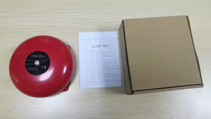 Sirène d'alarme <span class=keywords><strong>incendie</strong></span> intérieure de haute qualité de 6 pouces, résistante aux intempéries, 12 V 24 V, électrique, rouge, équipement de lutte contre l'<span class=keywords><strong>incendie</strong></span>, accessoires - Product Image 6