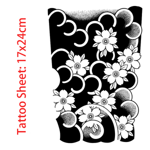 Tatuaje Temporal Orgánico de Jagua, Adhesivo Semipermanente a Base de Jugo Herbal para Arte Corporal, Dura hasta 2 Semanas, Resistente al Agua, Diseños Personalizados - Product Image 2