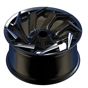 Ruedas todoterreno personalizadas cóncavas profundas 15-24 pulgadas 4x100 5x114,3 6x139,7 Te37 <span class=keywords><strong>llantas</strong></span> negras de 1 pieza para F30 <span class=keywords><strong>E46</strong></span> G20 E39 G30 E92 - Product Image 2