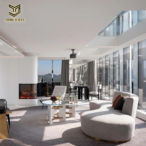 Ensemble complet de meubles modernes haut de gamme pour hôtel comprenant des meubles de <span class=keywords><strong>chambre</strong></span> à coucher king-size Articles de salon Hôtel fabriqué directement - Product Image 3