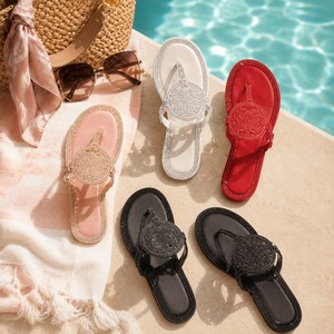 Sandalias Personalizadas con Logotipo 2026, Chanclas Abiertas de Moda, Zapatos Planos, Sandalias Miller, Sandalias Torys, Sandalias Burches para Mujer con Caja - Product Image 3