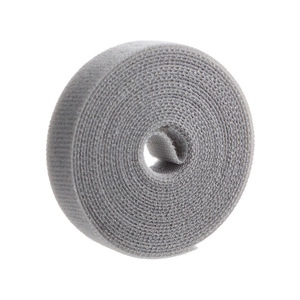 Velcro Cable Organizer Gray 0.015x3m Adjustable Rectangle Wire Fixing Cable Tie for Home Desktop Storage - Product Image 2