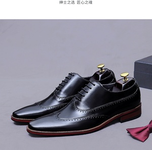 Chaussures en cuir de haute qualité pour hommes, design élégant et décontracté, confortables, souples, durables, pour un usage quotidien - Product Image 5