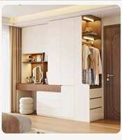 Armoire-lit en bois mélaminé personnalisée, écologique, simple, durable, gain de place, pour la chambre à coucher