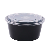 2026 Beliebter Hochwertiger Runder PP-Material Recycelbarer Kunststoff-Lunchbox-Deckel Suppenschüssel Lebensmittelgeeigneter Behälter für Sushi