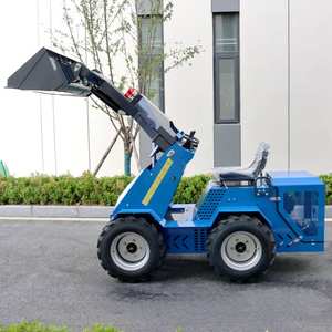 Tekerlekli Yükleyici Mini <span class=keywords><strong>Skid</strong></span> Steer 260kg Kompakt Yükleyici Kar Üfleme Aparatlı - Product Image 3