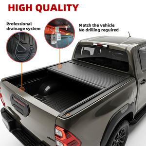 Cubierta Retráctil Eléctrica para Camioneta <span class=keywords><strong>Ford</strong></span> <span class=keywords><strong>Ranger</strong></span> Raptor <span class=keywords><strong>Wildtrak</strong></span> 2012-2026, Impermeable, de Aleación de Aluminio, Tipo Persiana Enrollable - Product Image 2