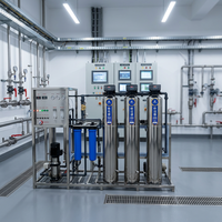 250L/H RO-Wasseraufbereitungssystem mit Pumpe Maßgeschneidertes Kommerzielles Umkehrosmose- & UV-Wasserreinigungssystem 1 Jahr Garantie