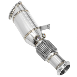 Downpipe in Acciaio Inox 304 per Auto BMW N26 220i 228i 320i 328i 420i 428i 428i Ix F20 F21 F22 F30 <span class=keywords><strong>F32</strong></span> <span class=keywords><strong>F33</strong></span> 2.0T - Product Image 4