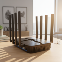 Router WiFi6 AX3000 Kecepatan Tinggi 5G Sim OEM untuk Penggunaan Rumah Kantor Luar Ruangan 5G CPE dengan Slot Kartu SIM Router CPE Nirkabel Kecepatan Tinggi