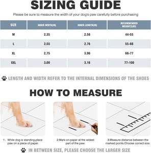नया वसंत शरद ऋतु एंटी-गंदा पहनने के लिए प्रतिरोधी हार्ड बॉटम कुत्ते जूते छोटे मध्यम आकार के सुनहरे पुनर्प्राप्ति पालतू जानवर बने रबर - Product Image 6