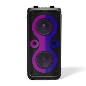 <span class=keywords><strong>Mini</strong></span> boombox multimedia de alta potencia para el hogar, altavoz portátil inalámbrico con bluetooth, para dj, con graves, para fiesta, con micrófono y caja de sonido - Product Image 2