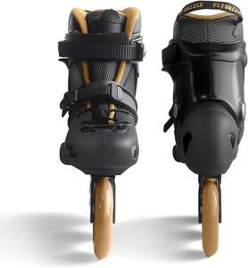 Patins <span class=keywords><strong>à</strong></span> roulettes pour hommes 3 roues motrices 110 mm - Patinage urbain de vitesse avec roulements ABEC-9, support de cheville rigide, <span class=keywords><strong>frein</strong></span> en option - Product Image 3