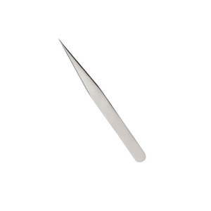 Pinces à cils de haute qualité, pointe fine, revêtement noir, acier inoxydable allemand, en vente - Product Image 3