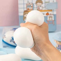 Jouets Squishy en caoutchouc simulé, anti-stress, pour étudiants et enfants, petit cadeau relaxant et amusant, jouets sensoriels