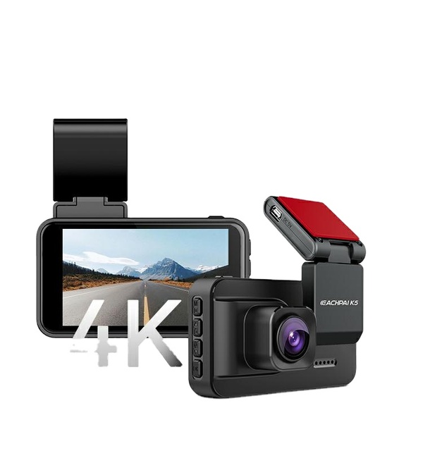 4k Dvr Car Camera  3840*2160@ 30fps  Dual Camera  Car Black Box with Wifi &GPS  Dash Cam