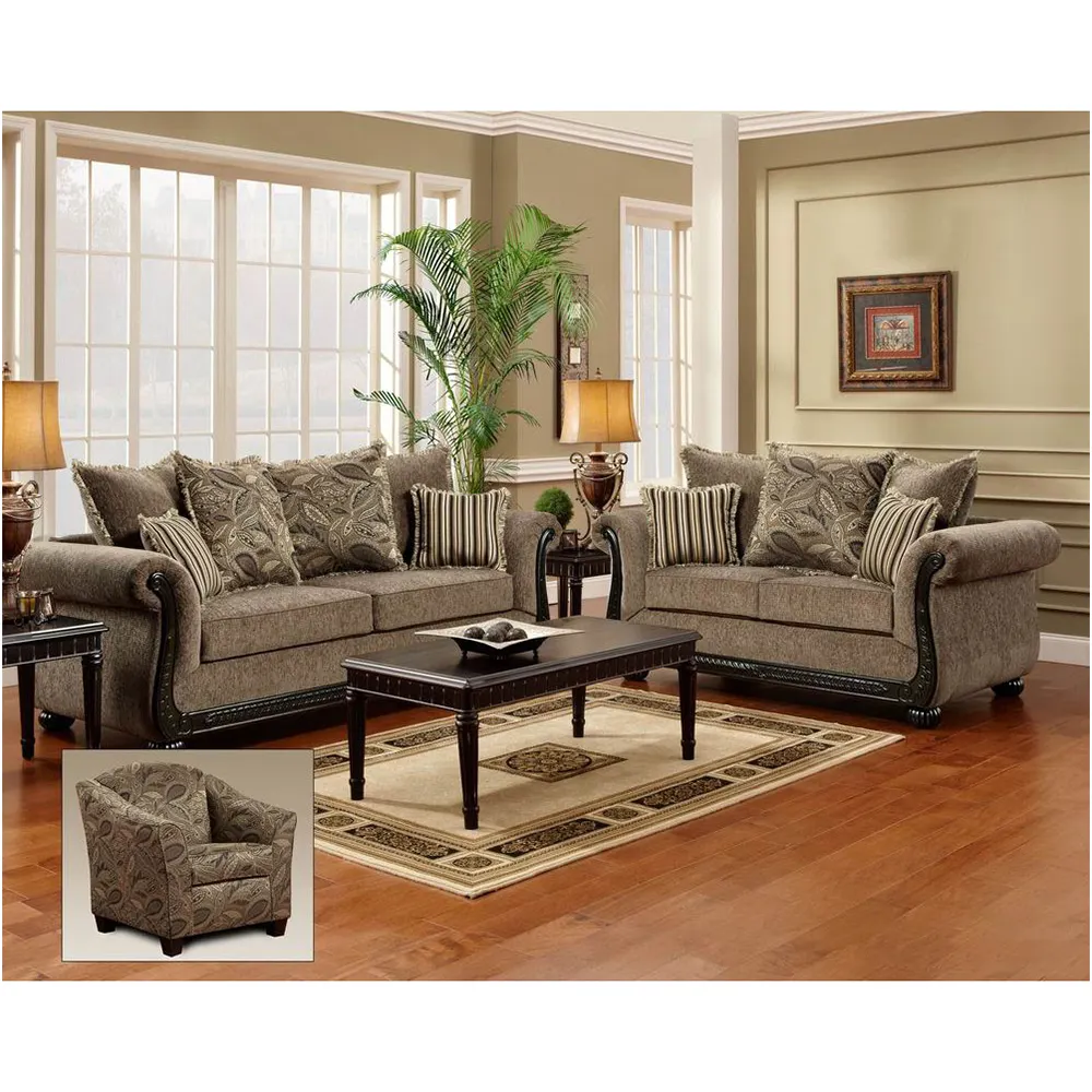 Sofá de comedor moderno, muebles de diseño clásico para sala de estar, juego de sofá Seccional de lujo, precio bajo