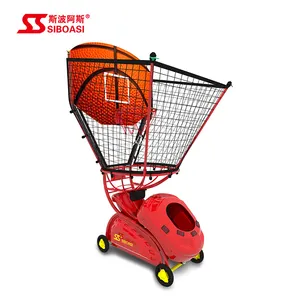 Cheap basketball manufacture machine shooting basket ball practice device with rebound