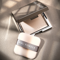 Private Label PIPL Poudre floue-Pore-Smoothing Camera-Ready, sans stries Matte Finish Pressed Powder Palette Foundation