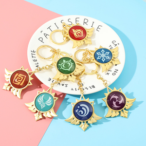 <span class=keywords><strong>Genshin</strong></span>-Llavero de impacto, bolsa bonita de aleación, luminosos en la oscuridad, producto nuevo de 2022 - Product Image 3