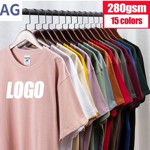 USA <span class=keywords><strong>Taille</strong></span> Europe <span class=keywords><strong>Taille</strong></span> Publicité T-shirt pour homme 100% coton Plus Size Heavy Cotton T Shirt 300gsm - Product Image 6