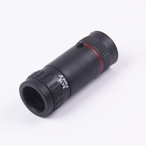 8x18 Monocular Mini Telescope Manual Focus Aluminum Alloy Outdoor Travel High Definition Civil Telescope - Product Image 1