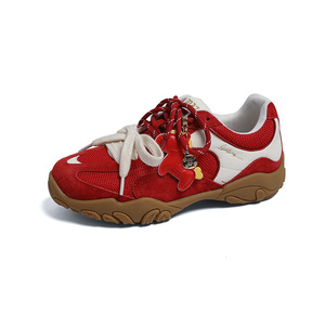 Chaussures décontractées pour femmes Printemps-Été 2026, baskets respirantes en maille à semelle épaisse rehaussante antidérapantes style Forrest Gump - Product Image 3
