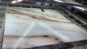 Albeta 600x600mm Revêtement de sol en marbre au design moderne Carreaux de céramique en porcelaine grande dalle polie pour mur et sol d'hôtel Garantie 1 an - Product Image 3