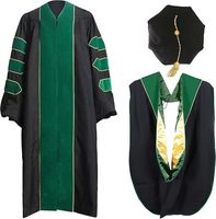 Robes de Cérémonie de Remise des Diplômes de Luxe Unisexe en Gros – Toges Doctorales et Uniformes Scolaires avec Chapeau de Cérémonie