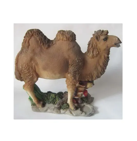 Statue de chameau en résine personnalisée, figurine de chameau
