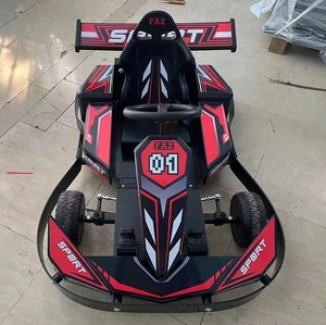 Nouveaux Manèges de Parc d'Attractions de Style Sportif 2 Places Voiture de Course <span class=keywords><strong>Karting</strong></span> Électrique Batterie Go Kart pour Enfants et Adultes à Vendre - Product Image 6