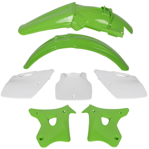 Kit de 7 Piezas de Plástico para Carrocería Completa para <span class=keywords><strong>KAWASAKI</strong></span> KX125 KX250 1994-1998 - Product Image 1