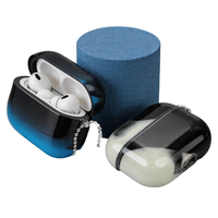 Étui de protection en plastique anti-chute et anti-choc VIETAO avec paillettes liquides lumineuses pour Air Pods 4